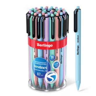 Berlingo, pix automat, albastru, 30 buc, 0,7 mm, Instinct Berlingo, pix automat, albastru, 30 buc, 0,7 mm, Instinct