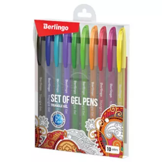 Berlingo, set role gel, culoare, 10 buc, 0.5mm, gel Triangle Berlingo, set role gel, culoare, 10 buc, 0.5mm, gel Triangle