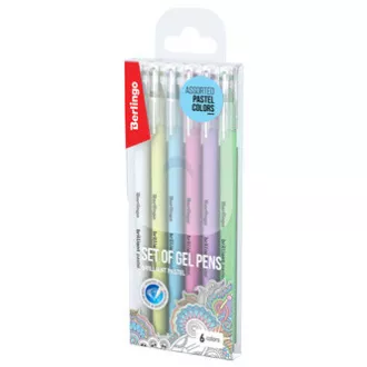 Berlingo, role gel, culoare, 6 buc, 0.8mm, Brilliant Pastel Berlingo, role gel, culoare, 6 buc, 0.8mm, Brilliant Pastel