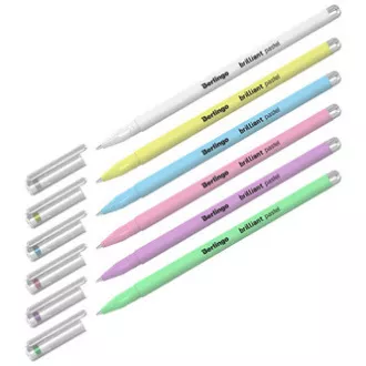 Berlingo, role gel, culoare, 6 buc, 0.8mm, Brilliant Pastel Berlingo, role gel, culoare, 6 buc, 0.8mm, Brilliant Pastel