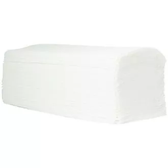 Șervețel de hârtie ZZ, 240 x 210mm, alb, 3200 buc, dublu strat Șervețel de hârtie ZZ, 240 x 210mm, alb, 3200 buc, dublu strat