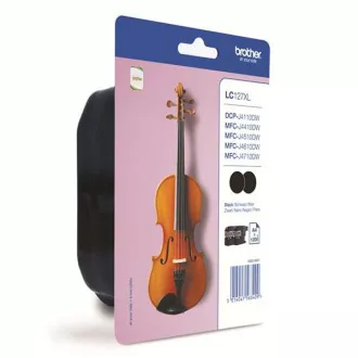 Brother LC-127-XL (LC127XLBKBP2) - Cartuș, black (negru) 2 bucati Brother LC-127-XL (LC127XLBKBP2) - Cartuș, black (negru) 2 bucati