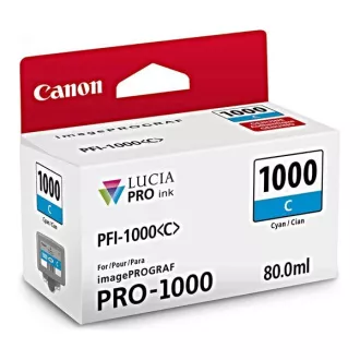 Canon PFI-1000 (0547C001) - Cartuș, cyan Canon PFI-1000 (0547C001) - Cartuș, cyan
