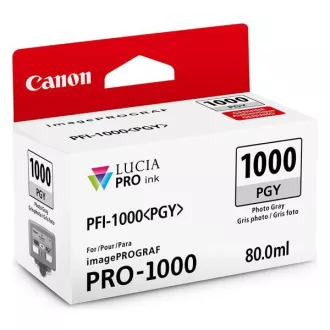 Canon PFI-1000 (0553C001) - Cartuș, photo gray (foto gri) Canon PFI-1000 (0553C001) - Cartuș, photo gray (foto gri)