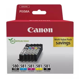 Canon PGI-580 (2078C007) - Cartuș, black + color (negru + color)