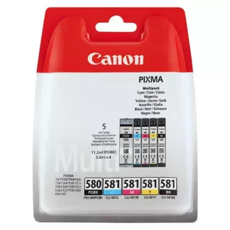 Canon PGI-580, CLI-581 (2078C005) - Cartuș, black + color (negru + color)