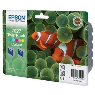 Epson T0274 (C13T02740310) - Cartuș, color 2 bucati