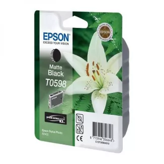Epson T0598 (C13T05984010) - Cartuș, matt black (negru mat)