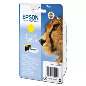 Epson T0714 (C13T07144012) - Cartuș, yellow (galben)