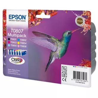 Epson T0807 (C13T08074021) - Cartuș, black + color (negru + color)