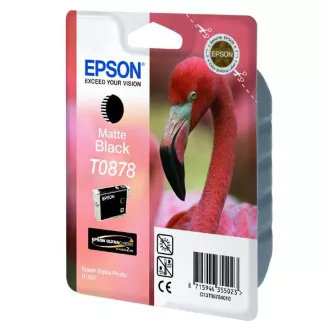 Epson T0878 (C13T08784010) - Cartuș, matt black (negru mat)