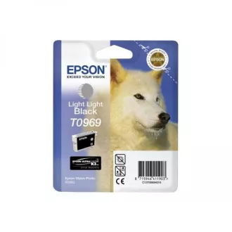 Epson T0969 (C13T09694010) - Cartuș, light light black (negru deschis deschis) Epson T0969 (C13T09694010) - Cartuș, light light black (negru deschis deschis)