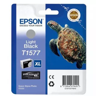 Epson T1577 (C13T15774010) - Cartuș, light black (negru deschis)