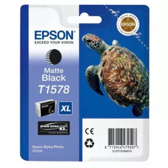 Epson T1578 (C13T15784010) - Cartuș, matt black (negru mat) Epson T1578 (C13T15784010) - Cartuș, matt black (negru mat)