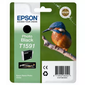 Epson T1591 (C13T15914010) - Cartuș, photoblack (foto negru)