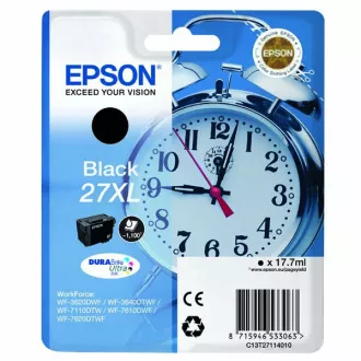Epson T2711 (C13T27114010) - Cartuș, black (negru) Epson T2711 (C13T27114010) - Cartuș, black (negru)