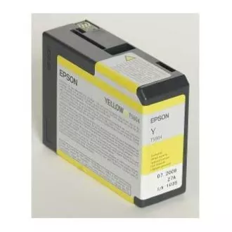 Epson T5804 (C13T580400) - Cartuș, yellow (galben)