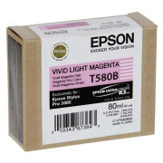 Epson T580B (C13T580B00) - Cartuș, light magenta (magenta deschis)