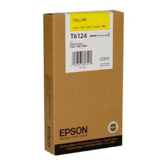 Epson T6124 (C13T612400) - Cartuș, yellow (galben)