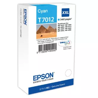 Epson T7012 (C13T70124010) - Cartuș, cyan