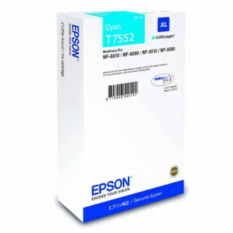 Epson T7552 (C13T755240) - Cartuș, cyan