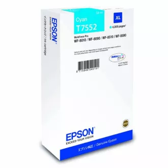 Epson T7552 (C13T755240) - Cartuș, cyan Epson T7552 (C13T755240) - Cartuș, cyan