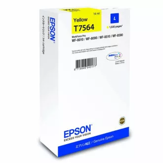 Epson T7564 (C13T756440) - Cartuș, yellow (galben) Epson T7564 (C13T756440) - Cartuș, yellow (galben)