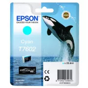 Epson T7602 (C13T76024010) - Cartuș, cyan
