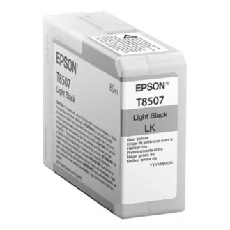 Epson T8507 (C13T850700) - Cartuș, light black (negru deschis)