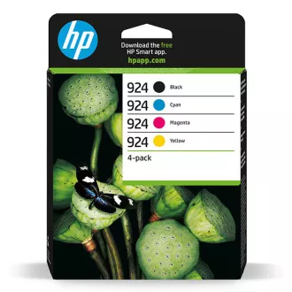 HP 924 (6C3Z1NE#301) - Cartuș, black + color (negru + color)