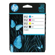 HP 912 (6ZC74AE#301) - Cartuș, black + color (negru + color) multipack