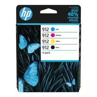 HP 912 (6ZC74AE#301) - Cartuș, black + color (negru + color) multipack HP 912 (6ZC74AE#301) - Cartuș, black + color (negru + color) multipack
