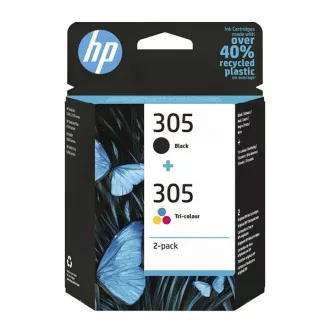 HP 305 (6ZD17AE#301) - Cartuș, black + color (negru + color) HP 305 (6ZD17AE#301) - Cartuș, black + color (negru + color)