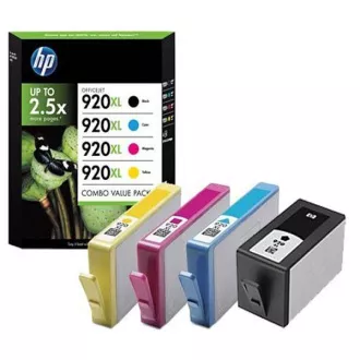 HP 920-XL (C2N92AE) - Cartuș, black + color (negru + color) HP 920-XL (C2N92AE) - Cartuș, black + color (negru + color)