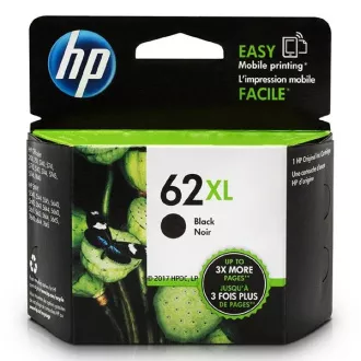 HP 62-XL (C2P05AE) - Cartuș, black (negru)