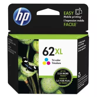 HP 62-XL (C2P07AE) - Cartuș, color