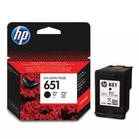 HP 651 (C2P10AE) - Cartuș, black (negru)