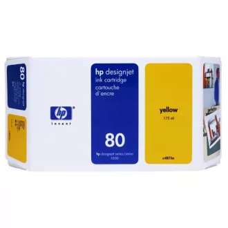 HP 80 (C4848A) - Cartuș, yellow (galben)
