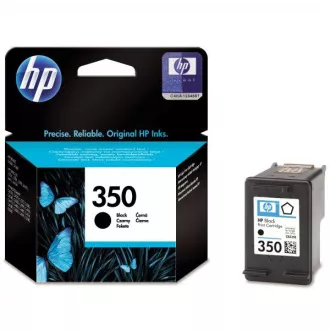 HP 350 (CB335EE#301) - Cartuș, black (negru)