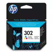 HP 302 (F6U65AE#301) - Cartuș, color