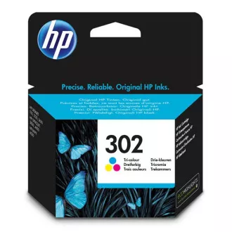 HP 302 (F6U65AE#301) - Cartuș, color