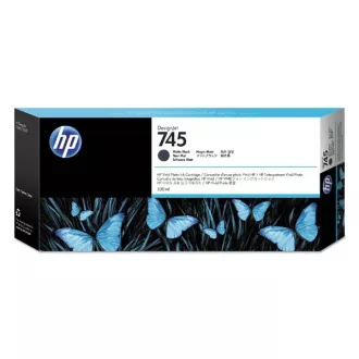 HP 745 (F9K05A) - Cartuș, matt black (negru mat)