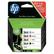 HP 364 (N9J73AE) - Cartuș, black + color (negru + color)