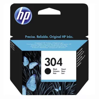 HP 304 (N9K06AE#301) - Cartuș, black (negru)