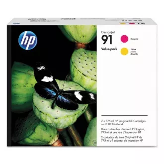 HP 91 (P2V36A) - cap de imprimare, magenta