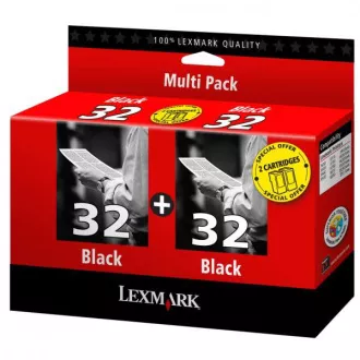 Lexmark 80D2956 - Cartuș, black (negru) 2 bucati