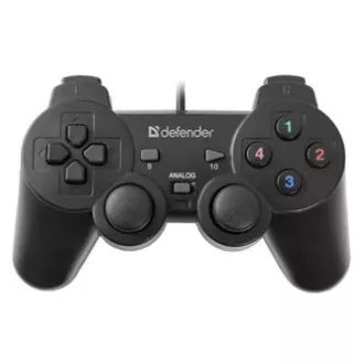 Gamepad Defender Omega, 12 tl., USB, negru, vibrator, Windows R XP/VISTA/7/8/10