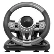 Volan Defender FORSAGE GTR, 12, USB, negru-gri, cu pedale, Windows 98/2000 / ME / XP / VISTA / 7