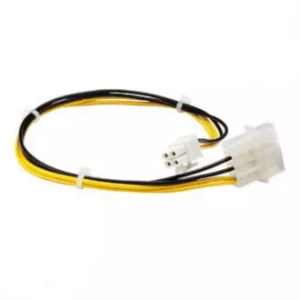 Adaptor de alimentare PC, intern, DC 5.25" - P4 (4pini), negru, Logo