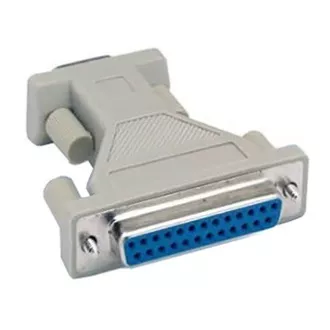 Adaptor serial, pentru mouse, DB9 mascul - DB25 femela, gri, 7024